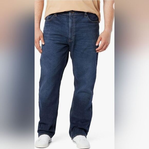 Signature by Levi Strauss & Co. 33"×34" Gold Label Men's Midrise Bootcut Jeans - Picture 1 of 11